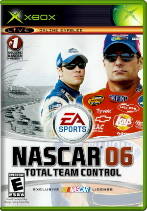 NASCAR 06 - Total Team Control (USA) 2D Box Front